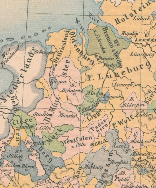 Deutschland von 1517-1648 und seine politische Gestlatung am Ende des 30-jaehrigen Krieges